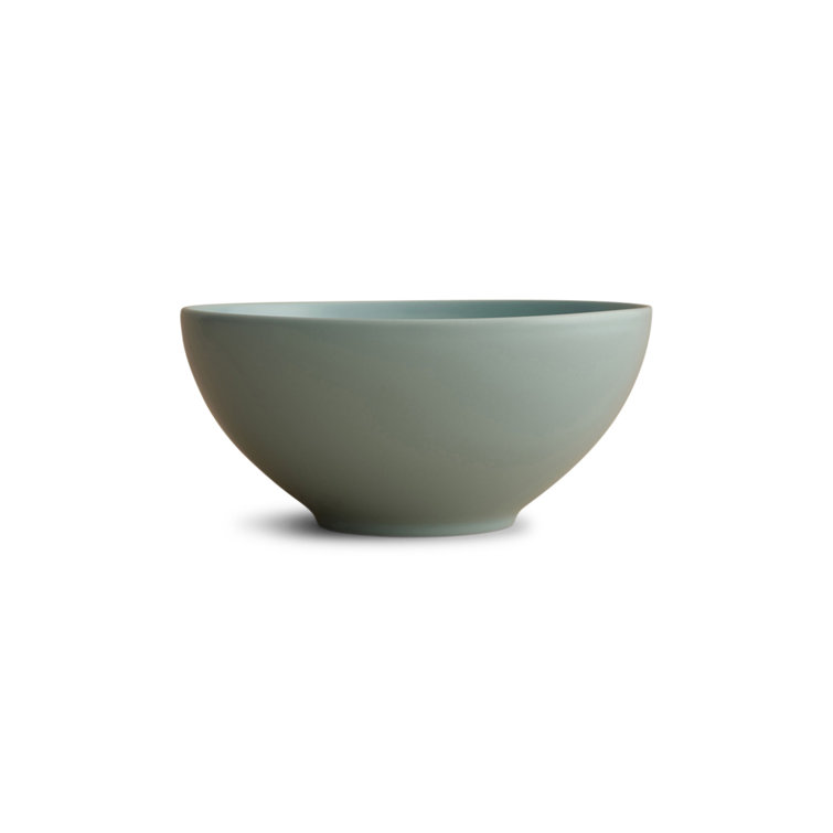 Green Ceramic 9.25'' Microwave Safe Serving Bowl