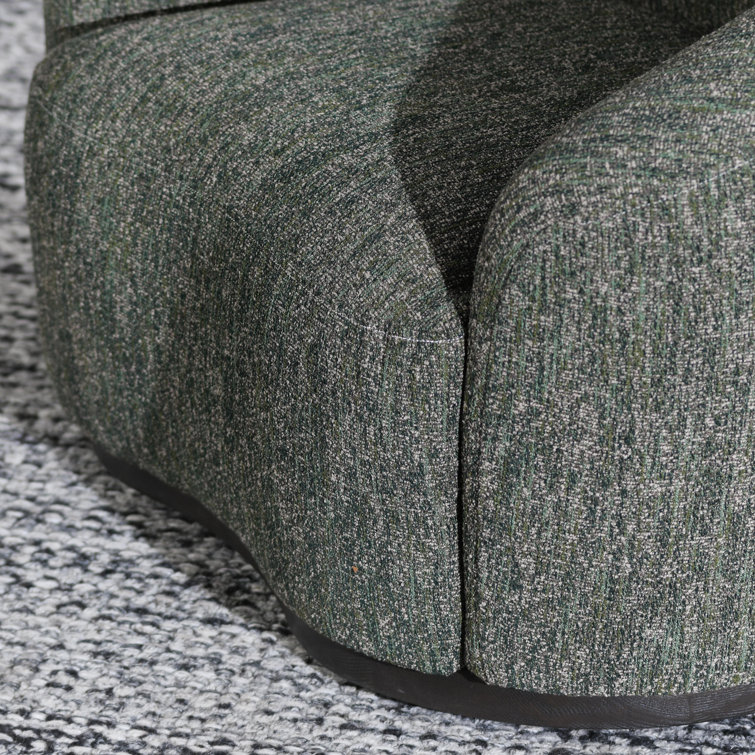 Beverly Upholstered Swivel Barrel Chair