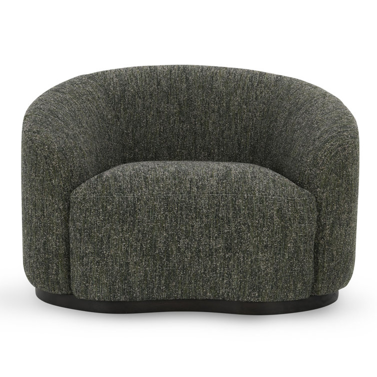 Beverly Upholstered Swivel Barrel Chair