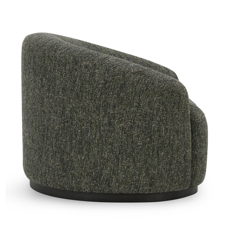 Beverly Upholstered Swivel Barrel Chair