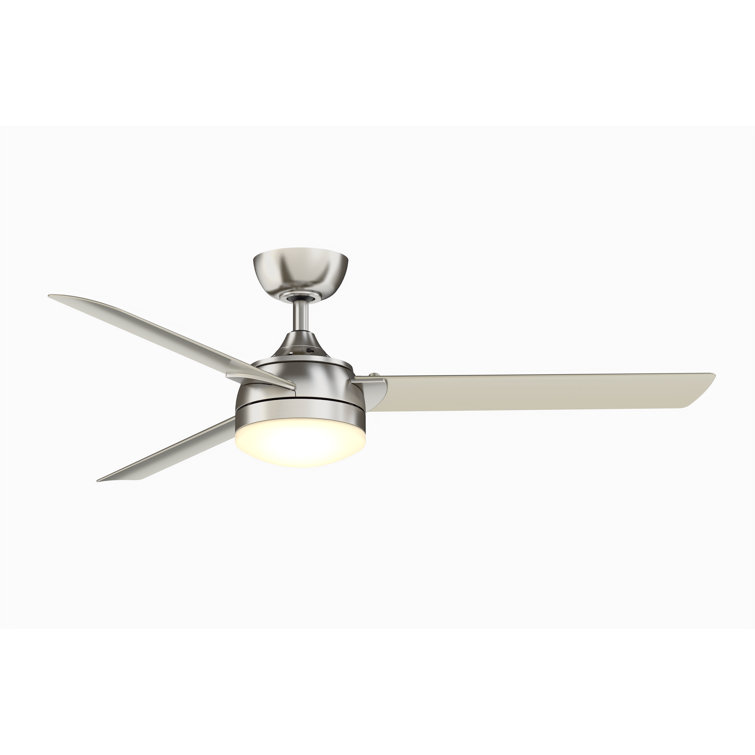 Xeno Brushed Nickel 56" LED Ceiling Fan with Remote