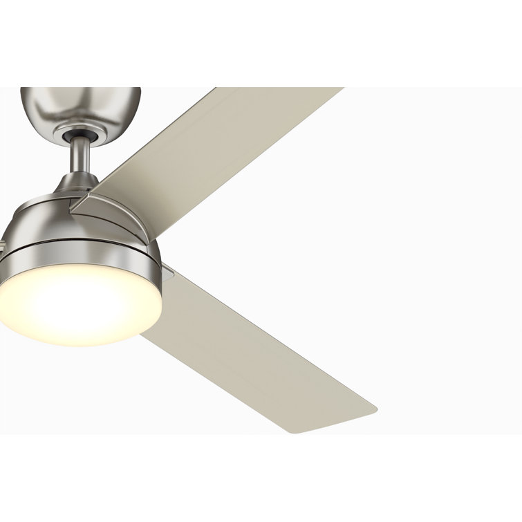 Xeno Brushed Nickel 56" LED Ceiling Fan with Remote