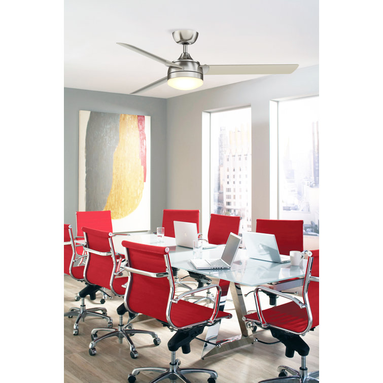 Xeno Brushed Nickel 56" LED Ceiling Fan with Remote