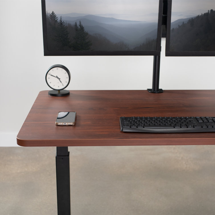 VIVO Dark Walnut 71 x 36 inch Particle Board Table Top