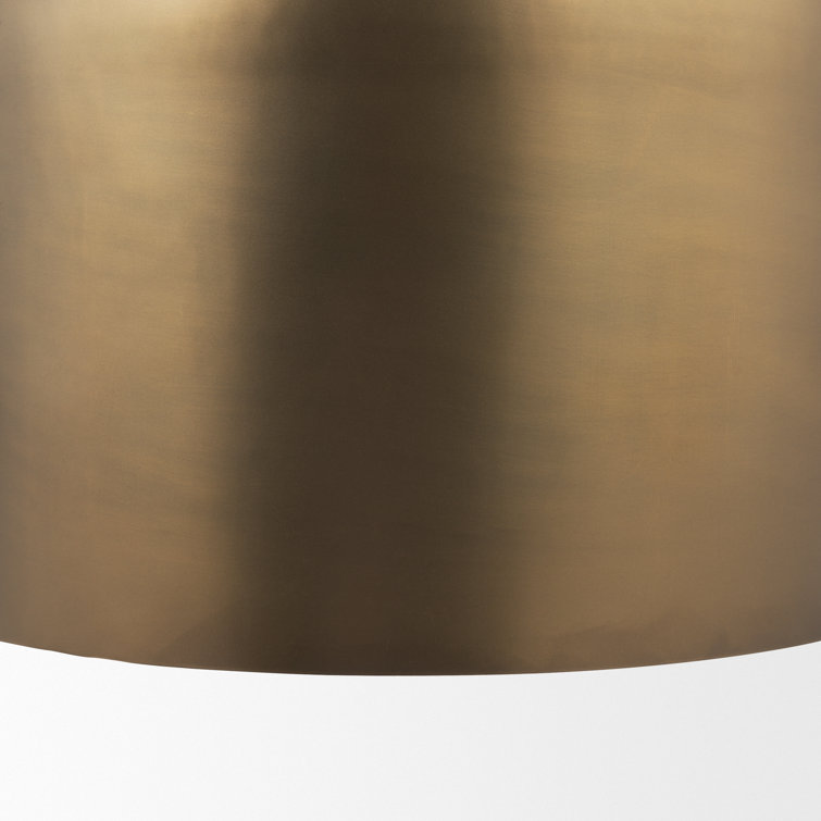 Gold Dome Single Light Plug-in Pendant