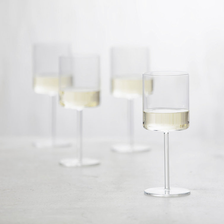 Modo 13.5 oz Clear Tritan Crystal White Wine Glass Set