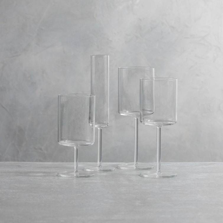Modo 13.5 oz Clear Tritan Crystal White Wine Glass Set
