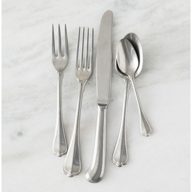 San Marco 20-Piece Stainless Steel Flatware Set