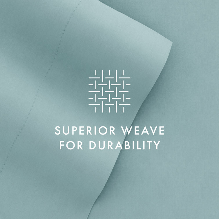 Ocean Blue California King Deep Pocket Microfiber Sheet Set