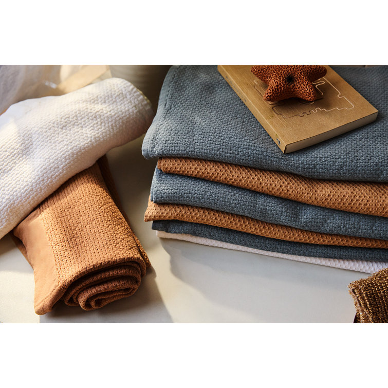 River Blue Organic Turkish Cotton Hand Washcloth Set