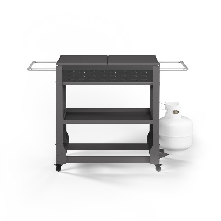 TYTUS Fresno 4-Burner Stainless Steel Propane Hibachi Griddle