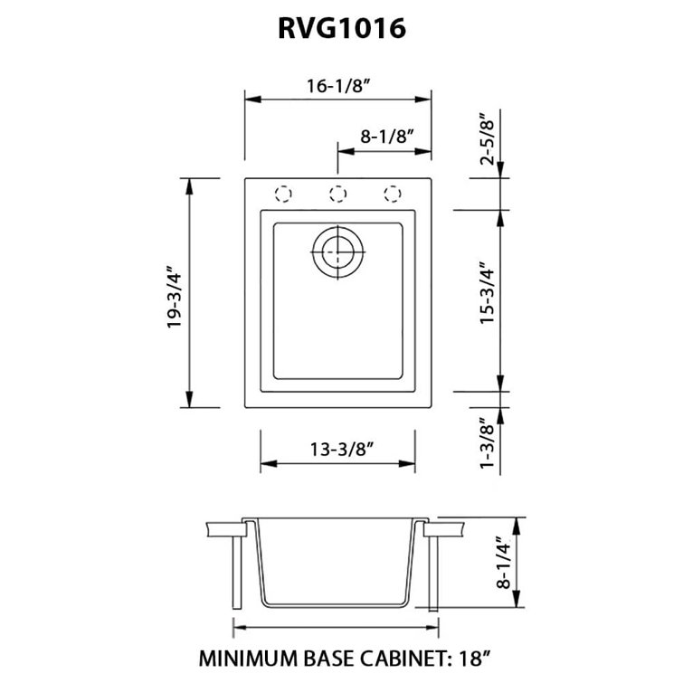 Clay Granite Composite Single Bowl Kitchen Sink