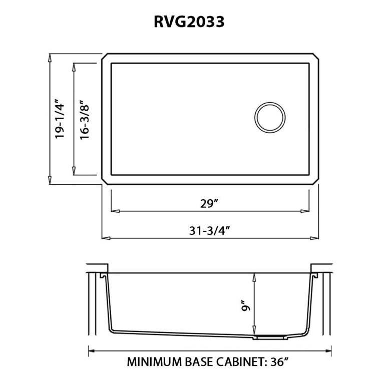 Catalina Blue Granite Composite Single Bowl Kitchen Sink