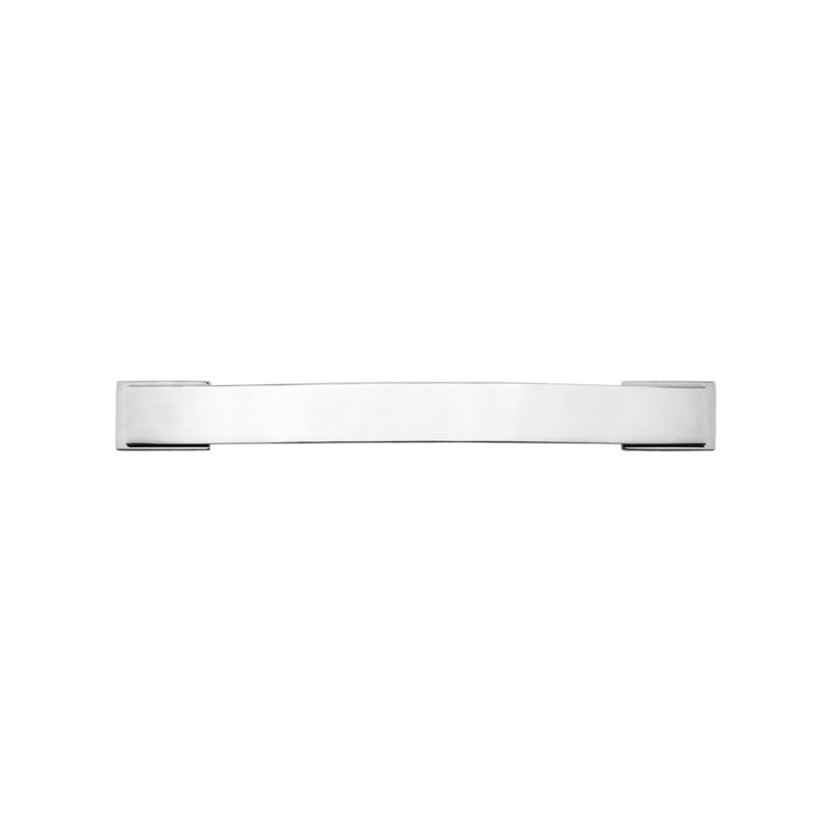 Architectural Polished Nickel Modern Square Bar Pull with Mounting Hardware