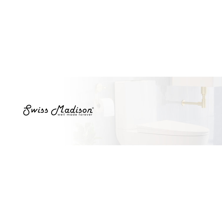 St. Tropez White Elongated Two-Piece Dual-Flush Toilet