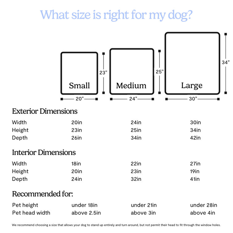 Small Signature Ash Bentwood Pet Crate Table