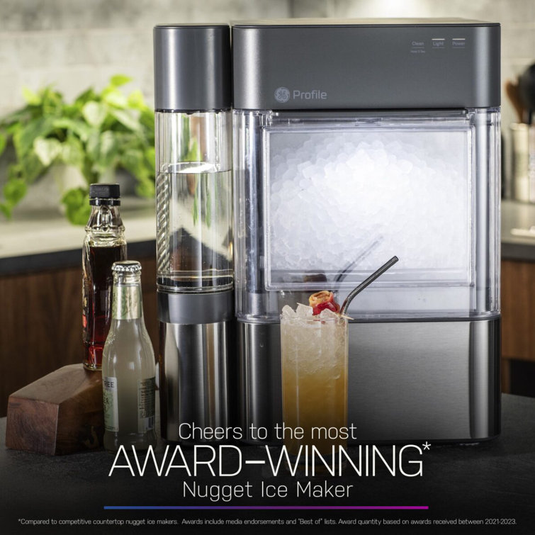 Stainless Steel Portable Countertop Nugget Ice Maker with WiFi