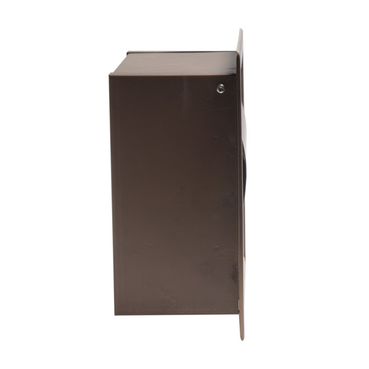 Brushed Copper Recessed Stainless Steel Toilet Paper Holder