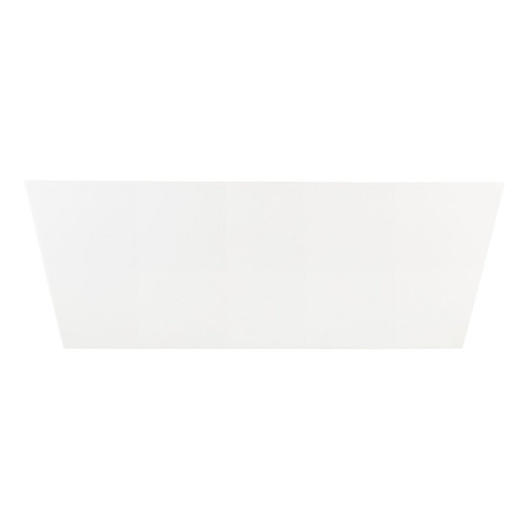 Eaton 59" White Acrylic Freestanding Soaking Bathtub