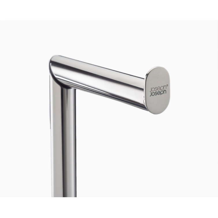 Stainless Steel 2-in-1 Toilet Paper Stand with Storage