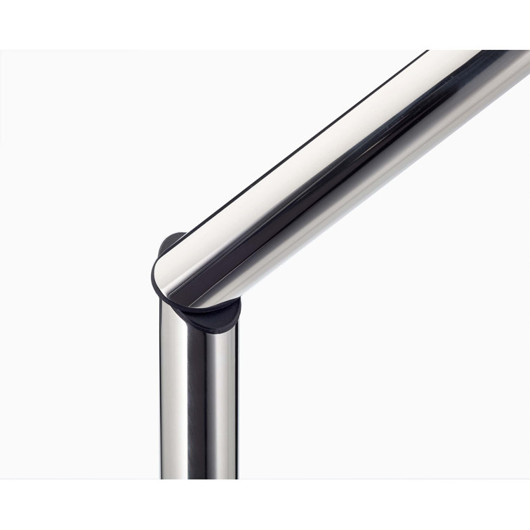 Stainless Steel 2-in-1 Toilet Paper Stand with Storage