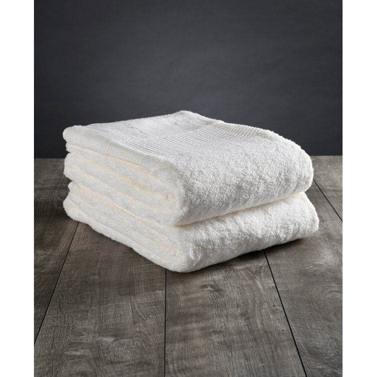 Luxurious Ivory Organic Turkish Cotton Bath Towel Set