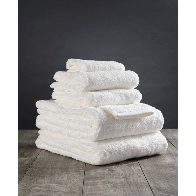Ivory Organic Turkish Cotton 6-Piece Bath Towel Set