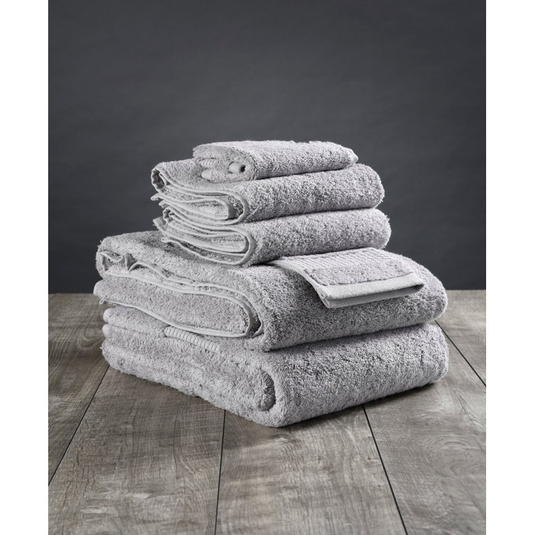 Light Gray Organic Turkish Cotton Bath Towel Set