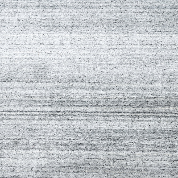 Heather Stripe Hand-Knotted Wool & Viscose 8' x 10' Area Rug