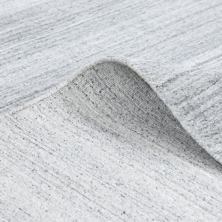 Heather Stripe Hand-Knotted Wool & Viscose 8' x 10' Area Rug