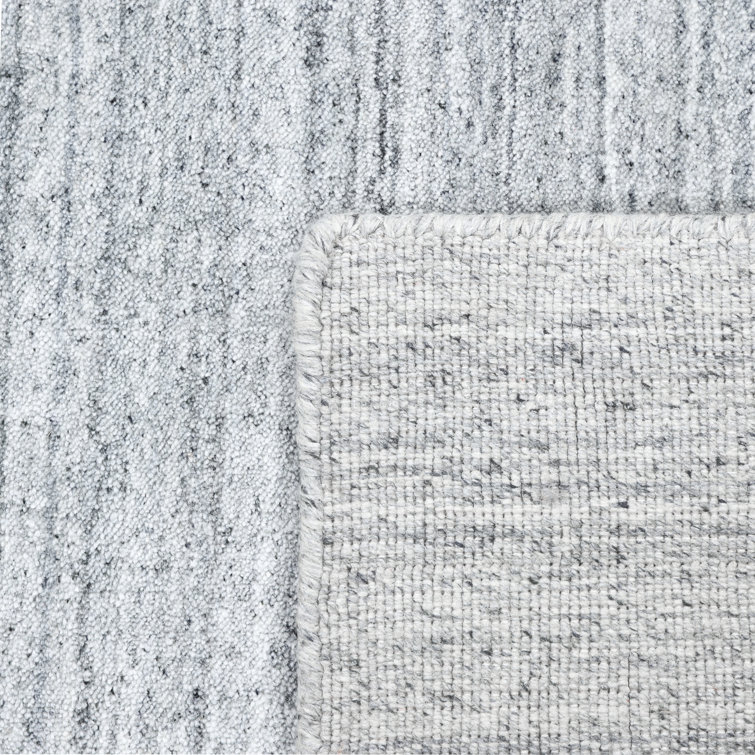 Heather Stripe Hand-Knotted Wool & Viscose 8' x 10' Area Rug