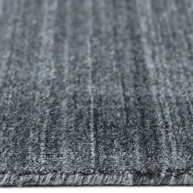 Marengo Stripe Hand-Knotted Wool Blend 8' x 10' Area Rug
