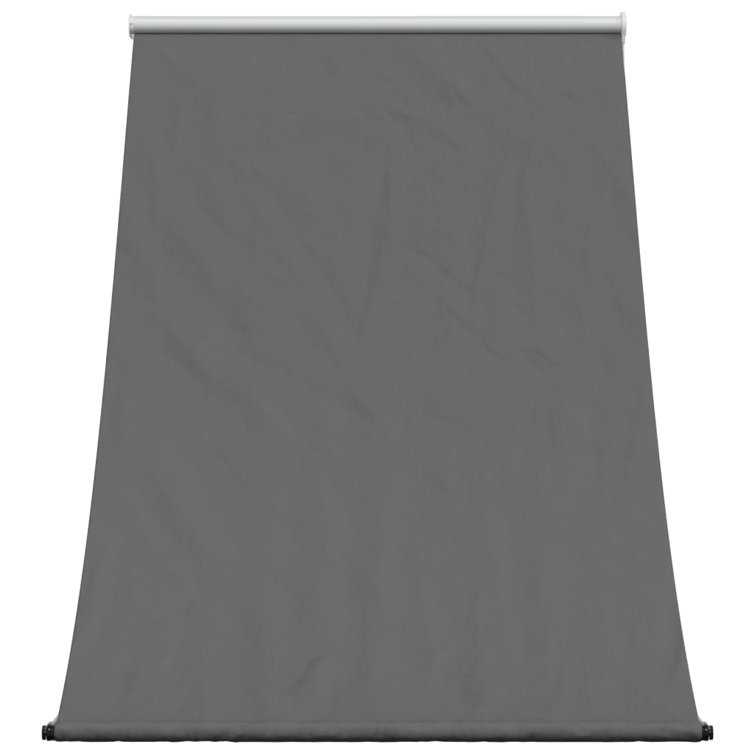 Anthracite Steel-Framed Retractable Awning 59.1" x 59.1"