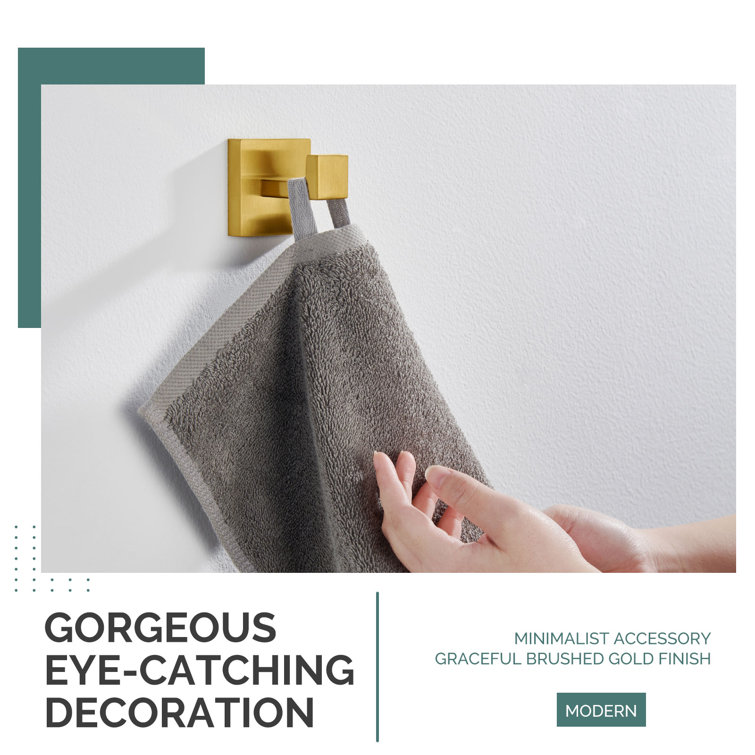 Stainless Steel Bathroom Wall Mounted Robe Hook