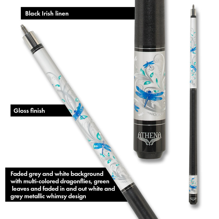 Athena 19oz Maple Wood Pool Cue with Linen Wrap