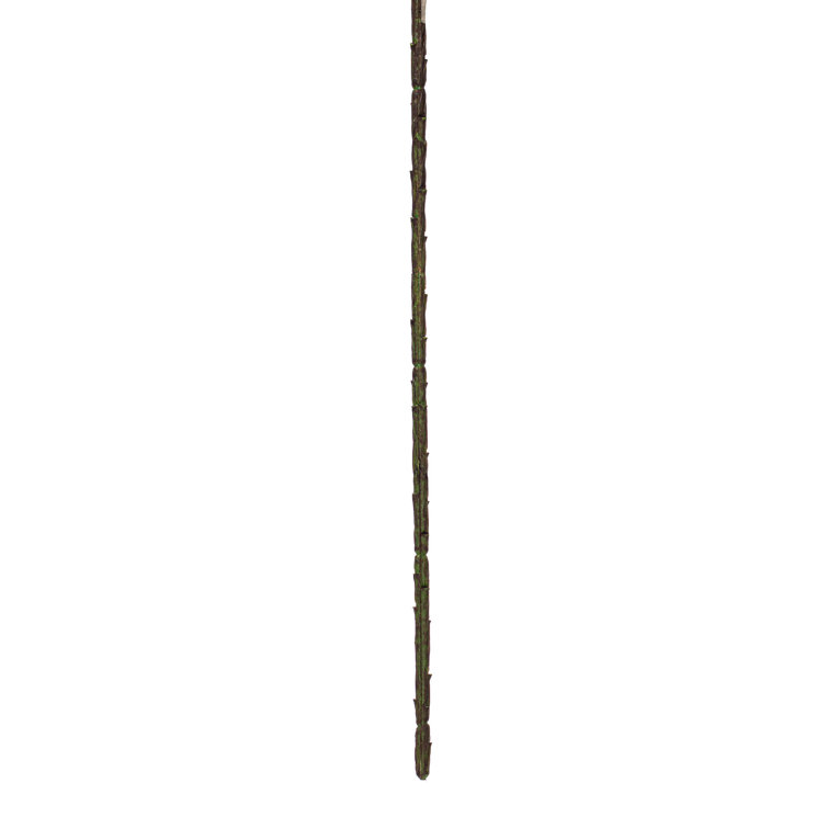 48" Green Artificial Silk and Plastic Leaves Spray Set
