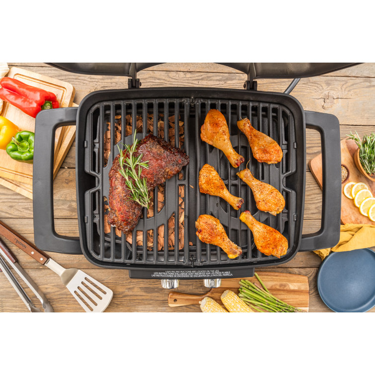 Nexgrill Fortress Black 2-Burner Cast Aluminum Gas Grill