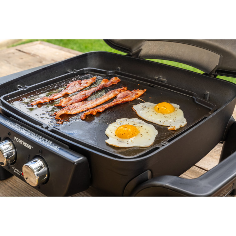 Nexgrill Fortress Black 2-Burner Cast Aluminum Gas Grill