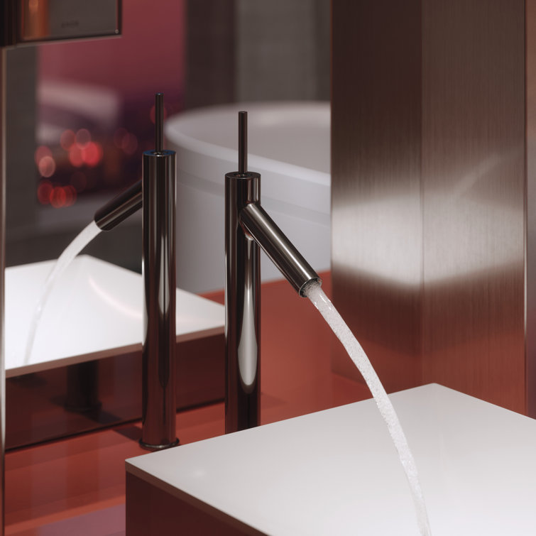 Philippe Starck Dark Gray Solid-Surface Square Sink