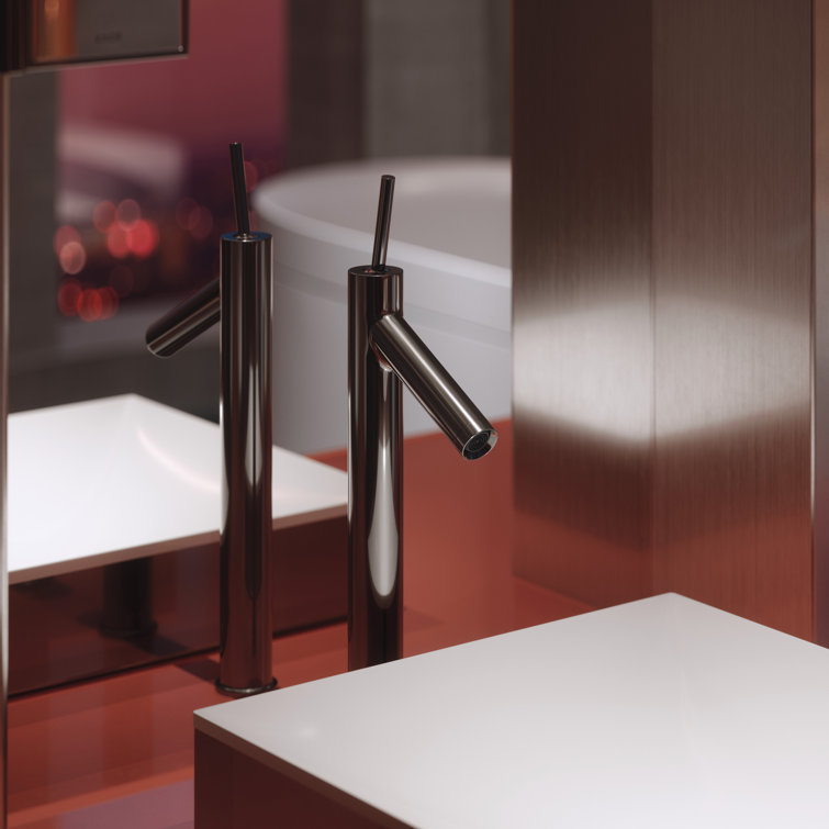 Philippe Starck Dark Gray Solid-Surface Square Sink