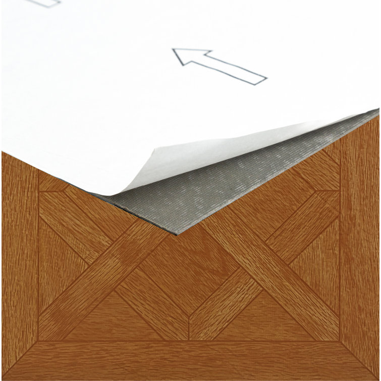 Classic Parquet Oak Self-Adhesive Vinyl Floor Tiles