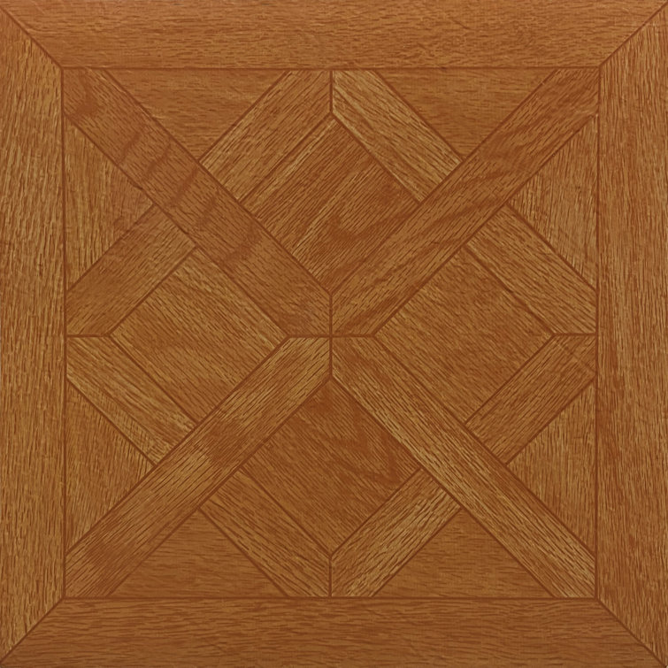 Classic Parquet Oak Self-Adhesive Vinyl Floor Tiles
