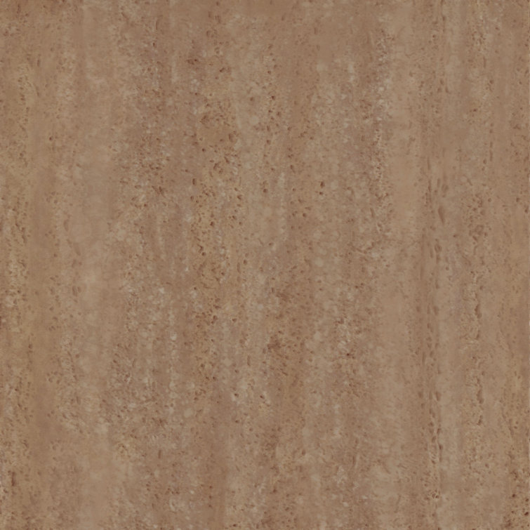 Travertine Marble Self-Adhesive Vinyl Floor Tiles, 12" x 12"
