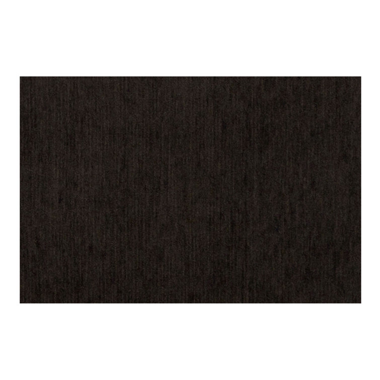 Dark Brown Polyester Modular L-Shaped Sectional Sofa