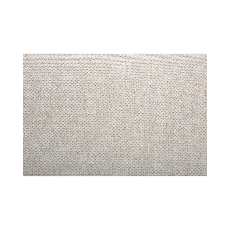 Warm White Fabric Modular Sofa with Sloped Arms