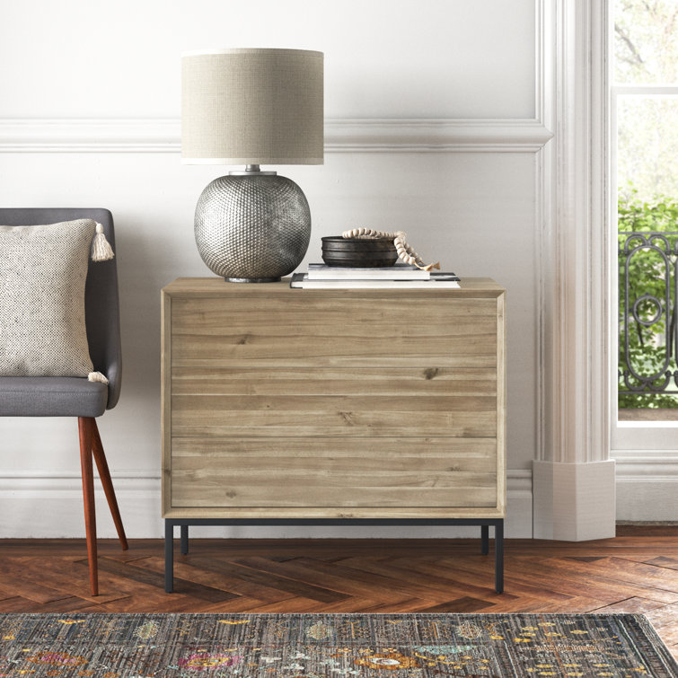 Hathaway Newton Brown 3-Drawer Industrial Chest