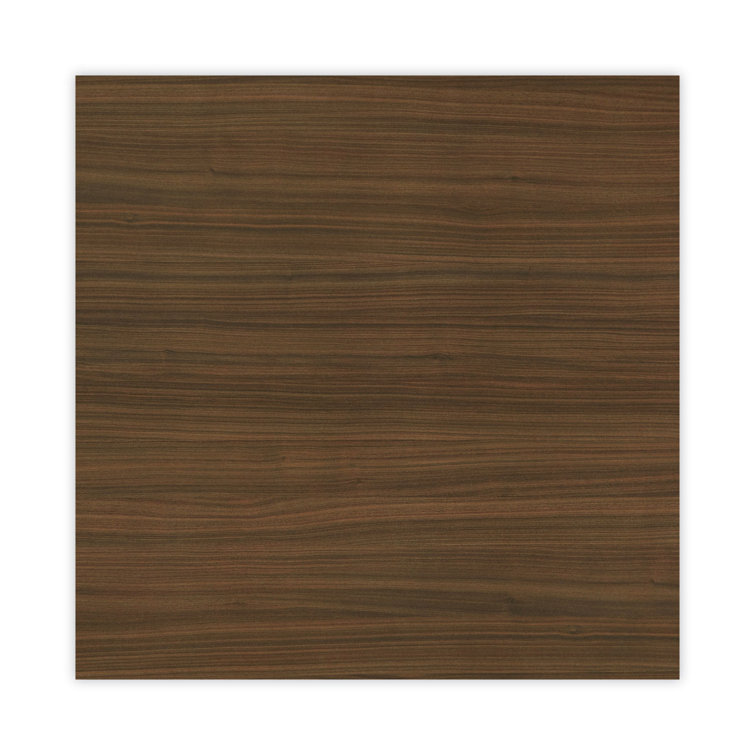 Valencia Modern Walnut 2-Shelf Adjustable Bookcase