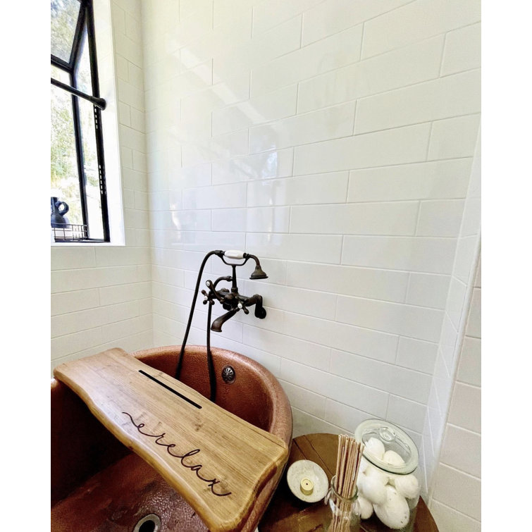 Heisenberg 67.5" Antique Copper Freestanding Clawfoot Bathtub