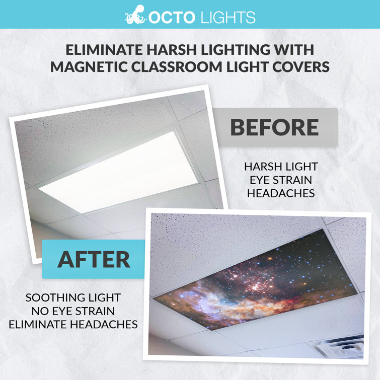 Astronomy Galaxy LED Magnetic Ceiling Light Cover