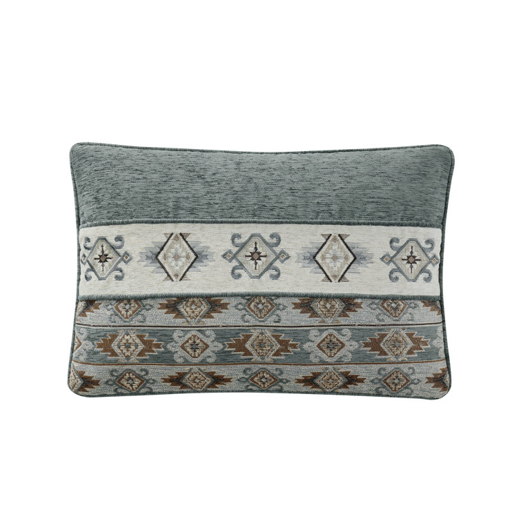 Southwest Embroidered 14" x 21" Decorative Pillow